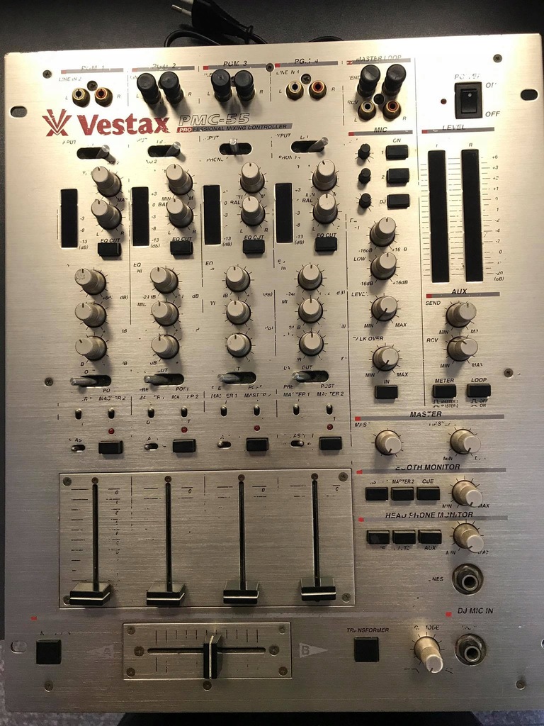 VESTAX PMC-55 DJミキサー Vintage Vestax PMC-55 DJ Mixer | eBay