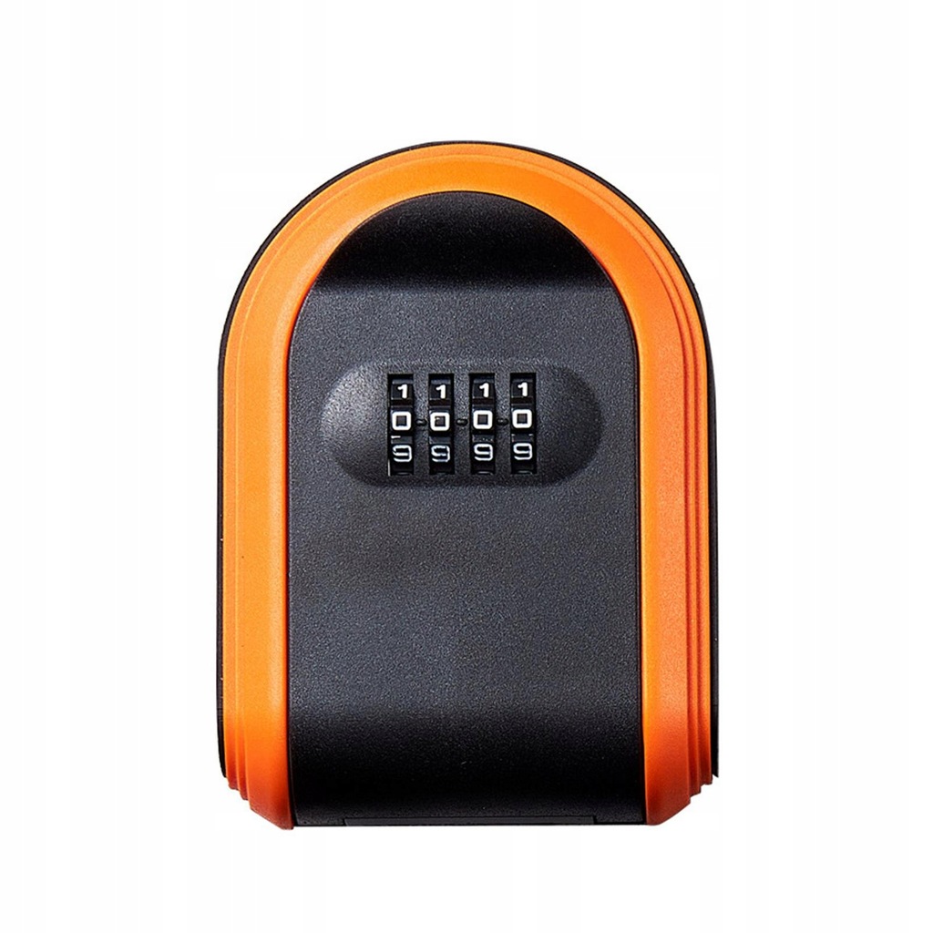 Password Key Case Wall Mounted Key Security Storage Lock Box Orange