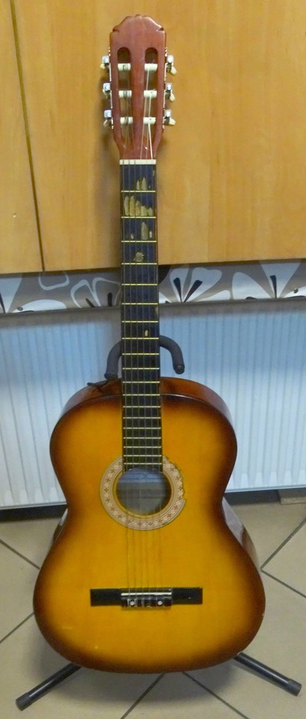 Gitara Klasyczna SkyWay Premium Edition + Stojak