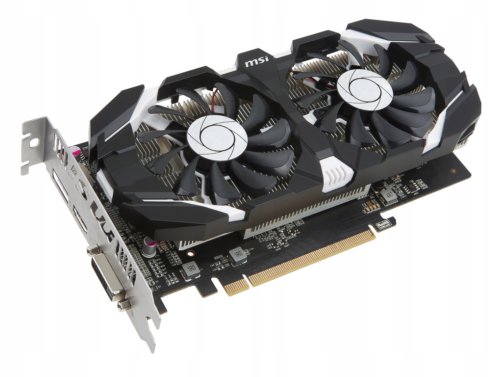 MSI GEFORCE GTX 1050 TI OC 4GB OC DVI-D HDMI HDMI