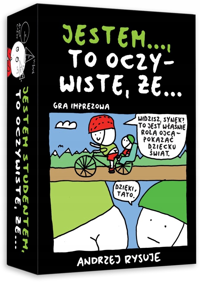 Jestem ... to oczywiste, że ..., gra imprezowa rysunkami Andrzej Rysuje!