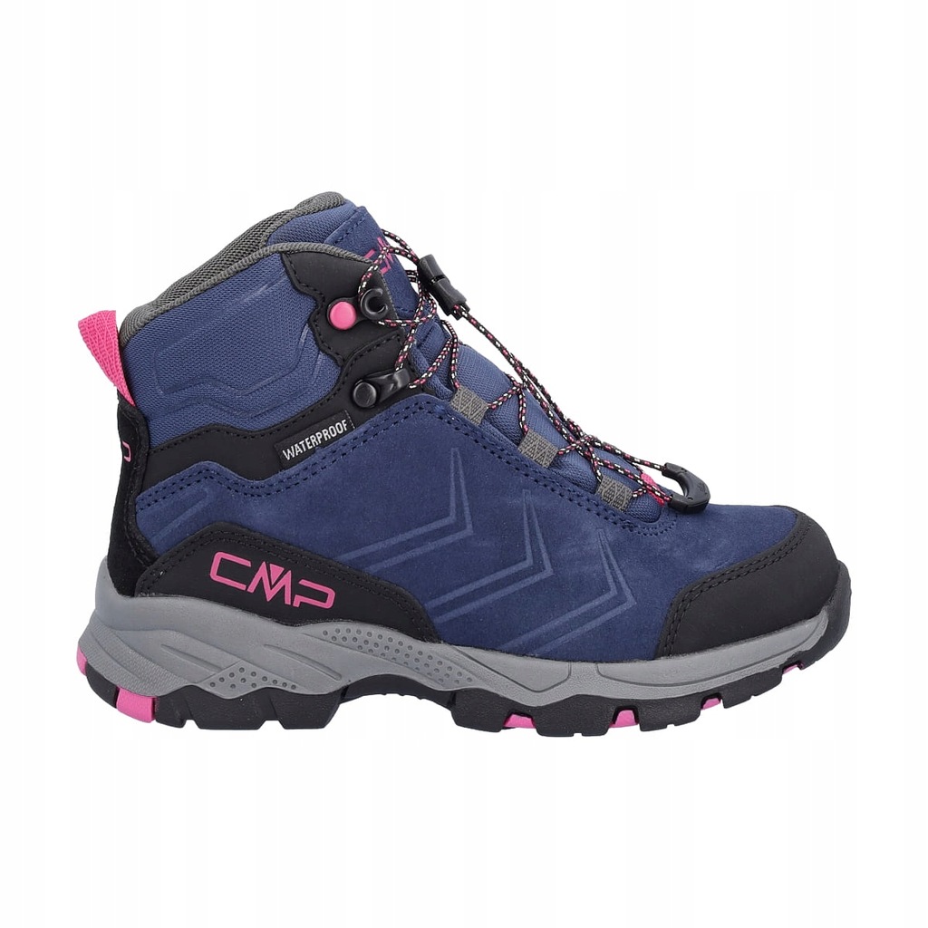 Buty trekkingowe dziecięce CMP MELNICK MID - 29, Granatowy, TREKKING