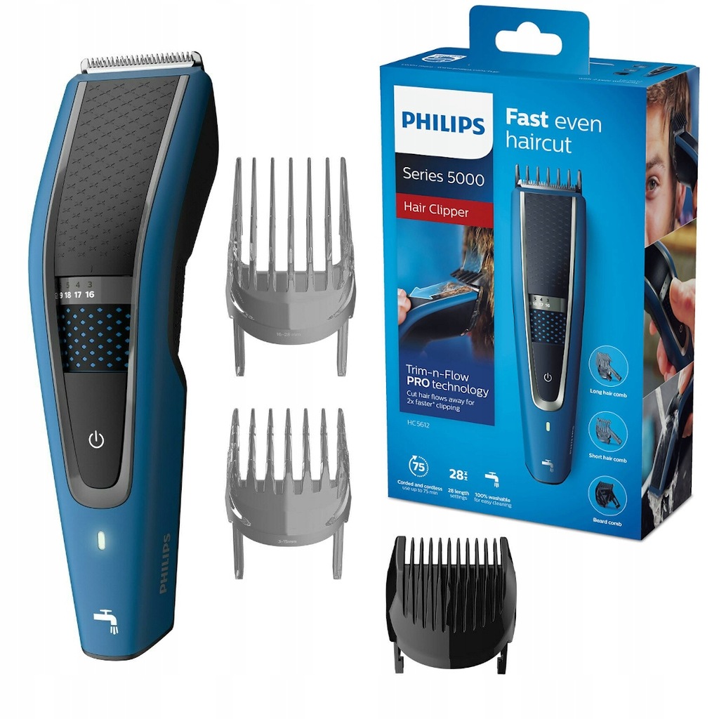 philips hair clipper series 5000 hc5612