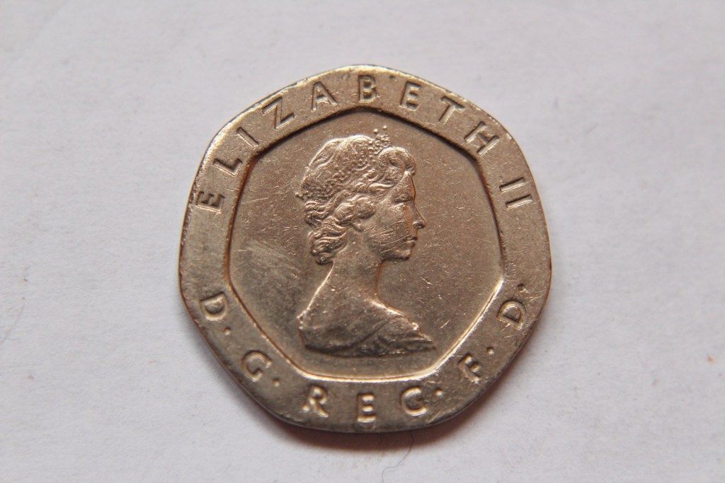 TWENTY PENCE 1982  - W419