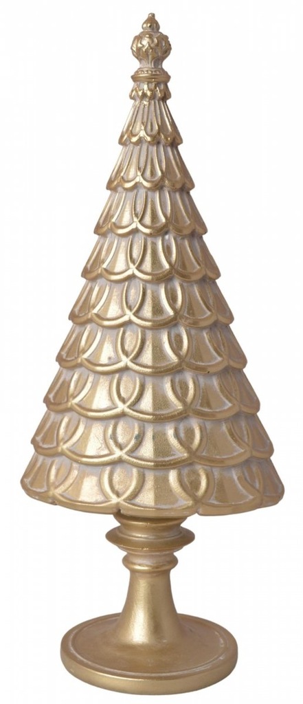 PIĘKNA FIGURKA CHOINKA 23 CM PREMIUM ŚWIĘTA