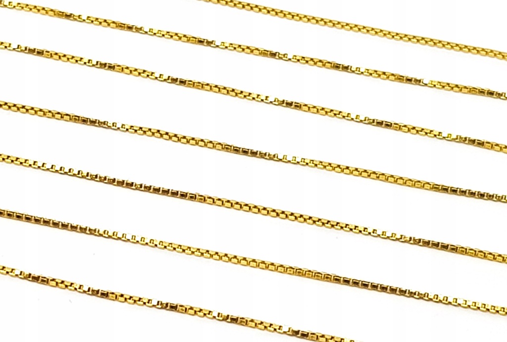 Złoty łańcuszek 1,11g 14K p.585 62cm