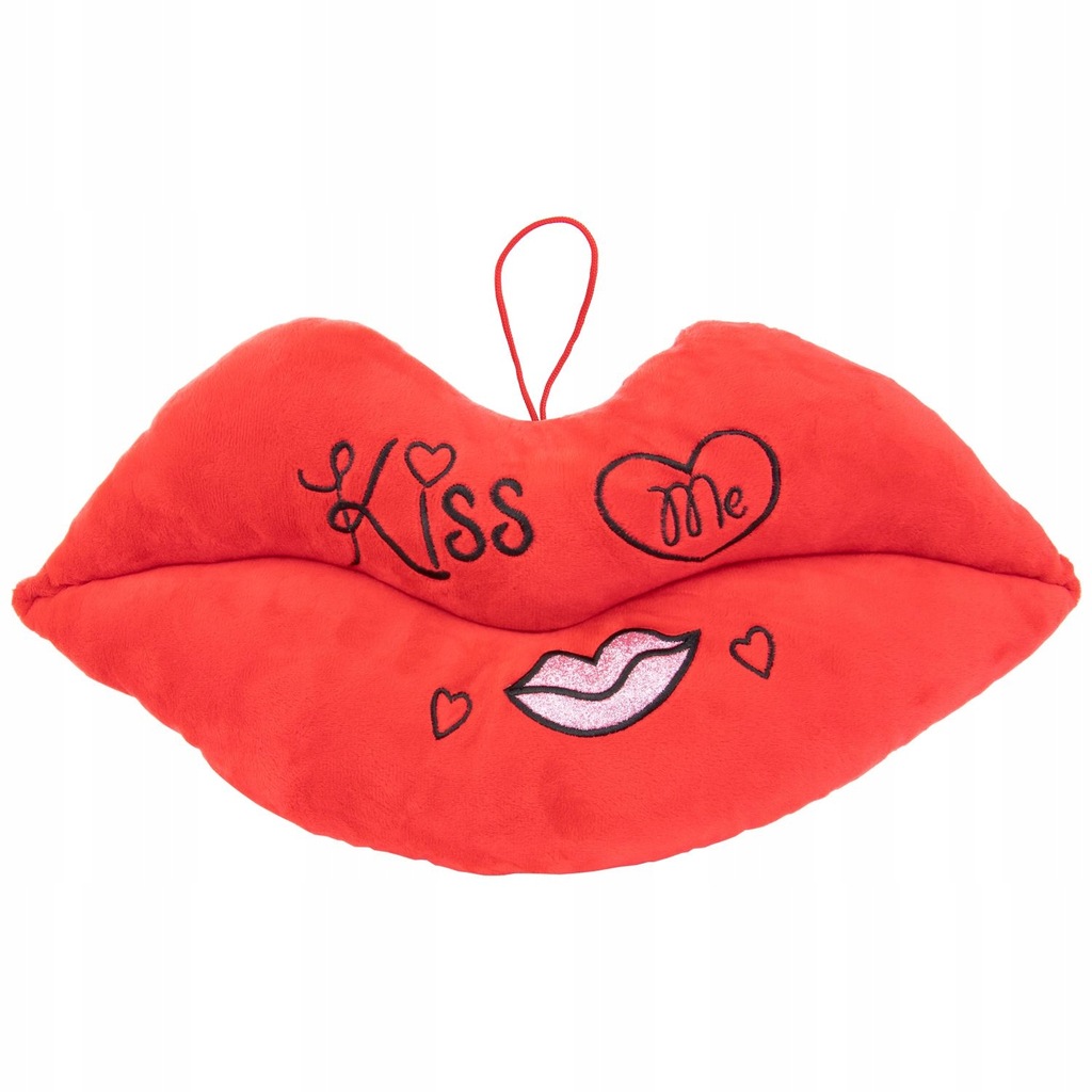 Poduszka Na Walentynki Duża Czerwone Usta