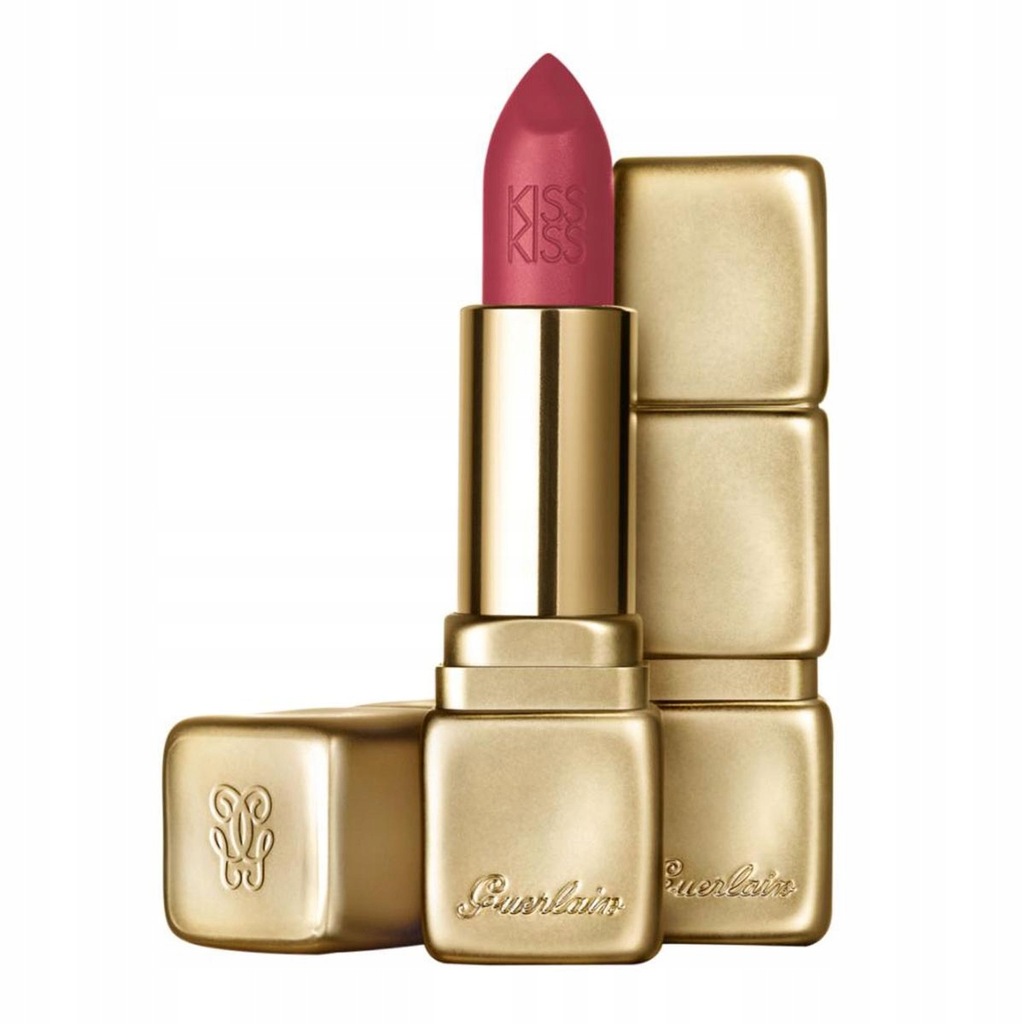 GUERLAIN KISS KISS MATTE 375 FLAMING ROSE