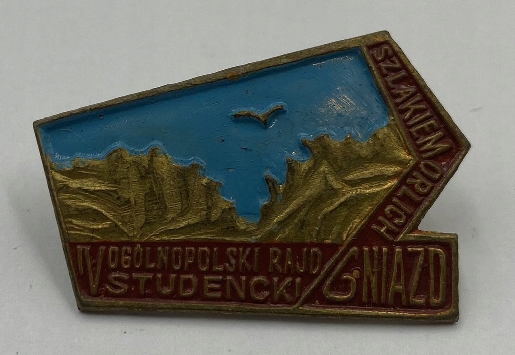 Odznaka rajd studencki szlakiem orlich gniazd