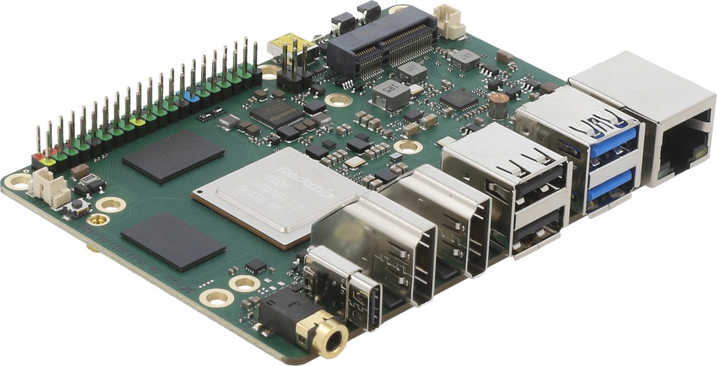 Mikrokomputer ARM CortexA55 CortexA76 DDR4 ROCK 5B - 8GB