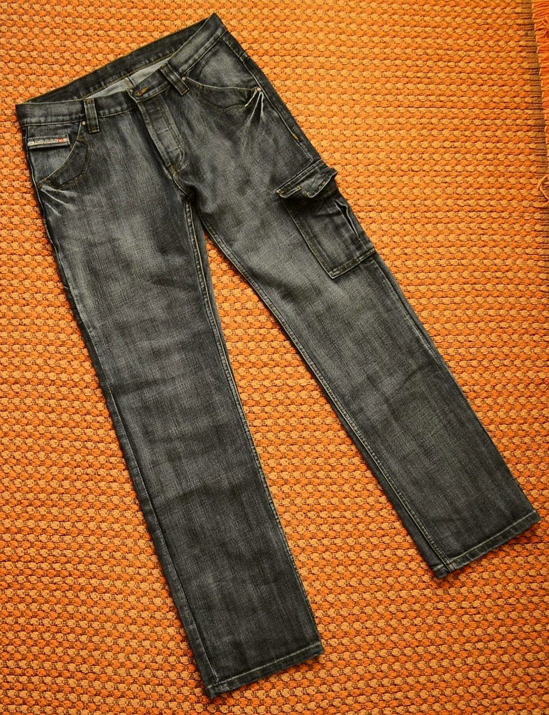 Diesel męskie jeansy bojówki roz 34, pas 88