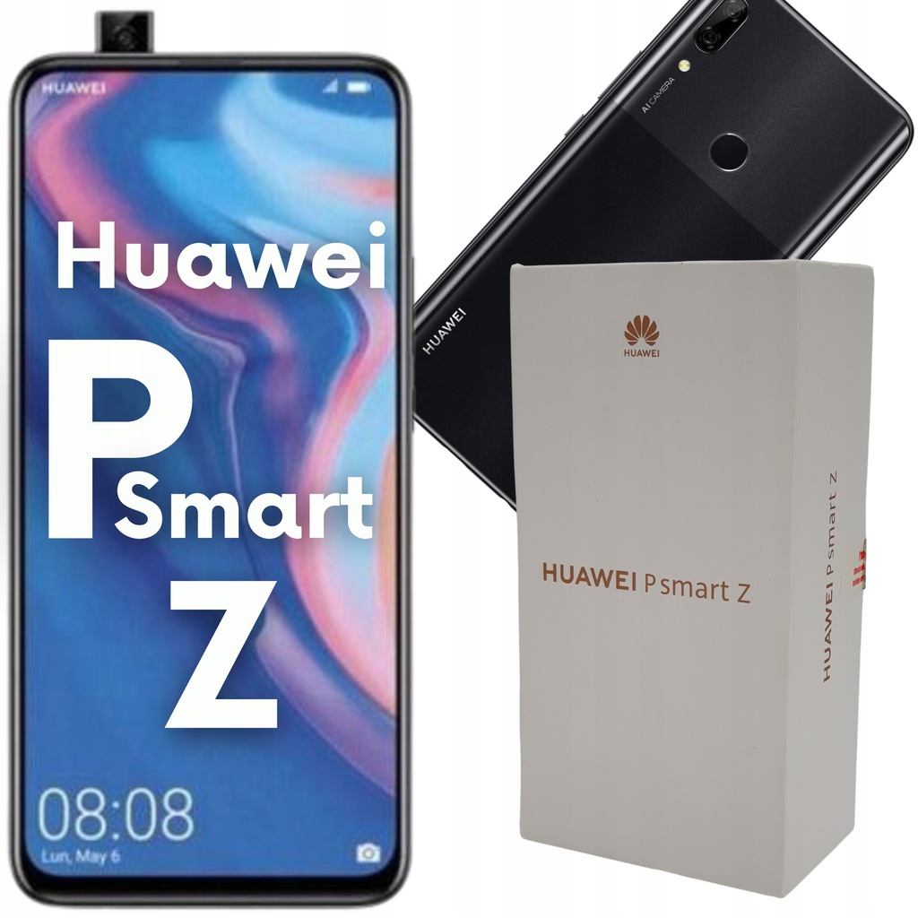 Smartfon HUAWEI P Smart Z Dual Sim 4 / 64 GB + Gw - 12733126123 ...