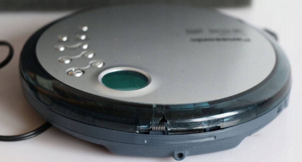 Panasonic SL-CT490 sprawny discman z pilotem. - 11817889297