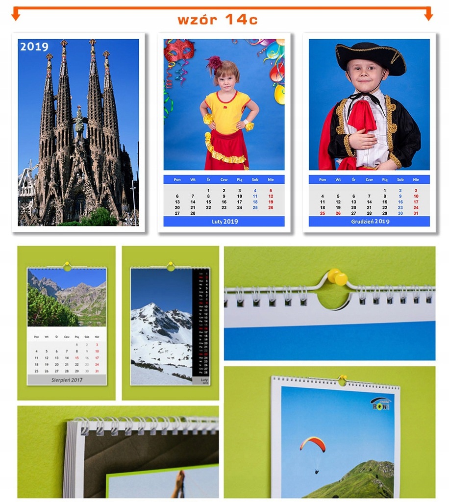 Kalendarz A3 na DZIEŃ BABCI I DZIADKA - projekt ...