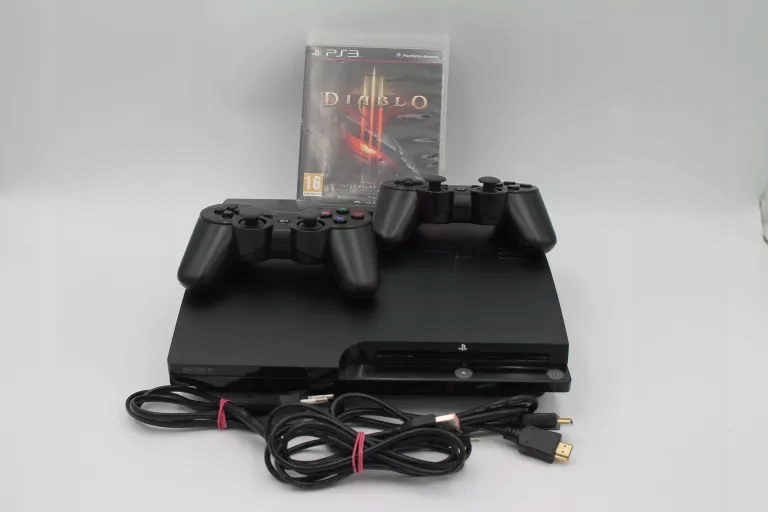 KONSOLA PS3 CECH-2004A 120 GB 2 PADY