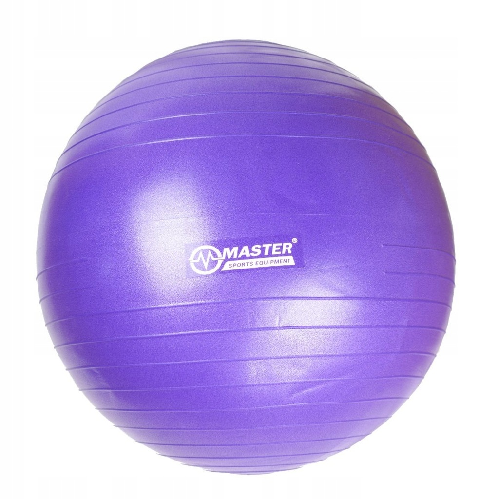 Piłka Gimnastyczna MASTER Super Ball 55 cm z pompk