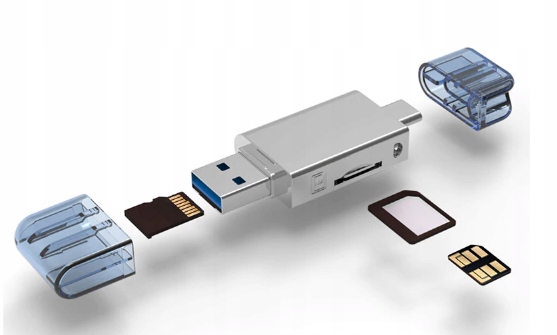 Купить Устройство чтения карт памяти NM Nano Micro SD 2 в 1 USB-C3.1/ USB3.0: отзывы, фото, характеристики в интерне-магазине Aredi.ru