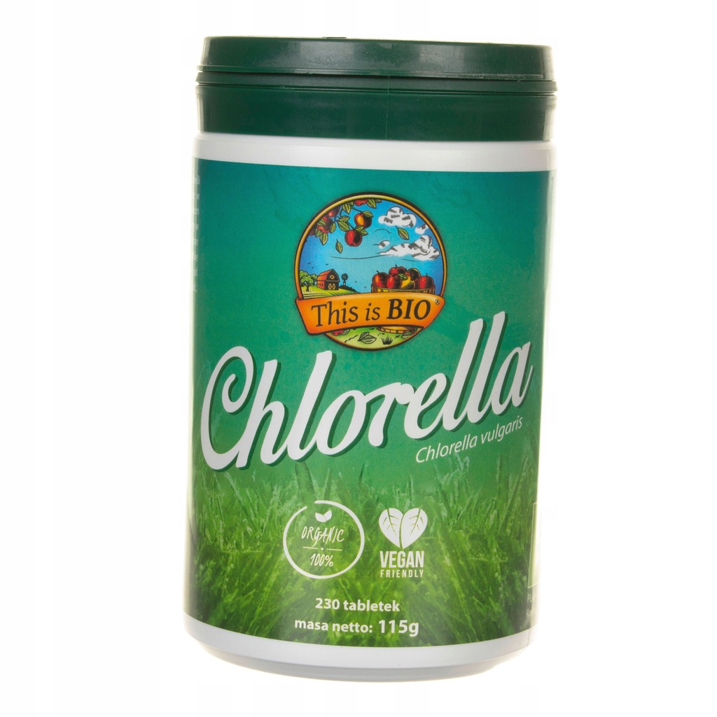 This is Bio Chlorella Organiczna 500 mg tabletki