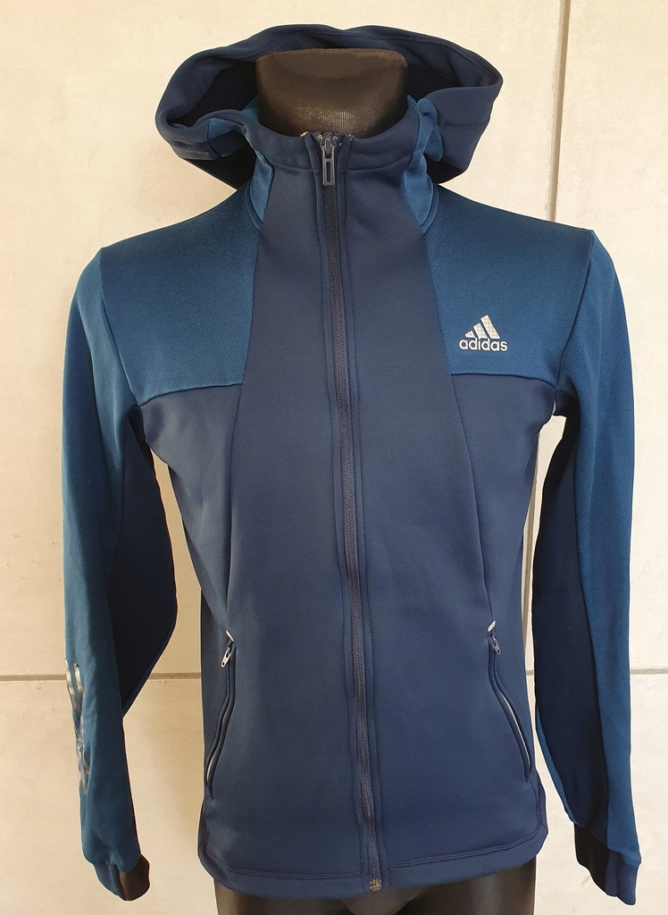 * ADIDAS * bluza z kapturem CLIMAWARM - S/M