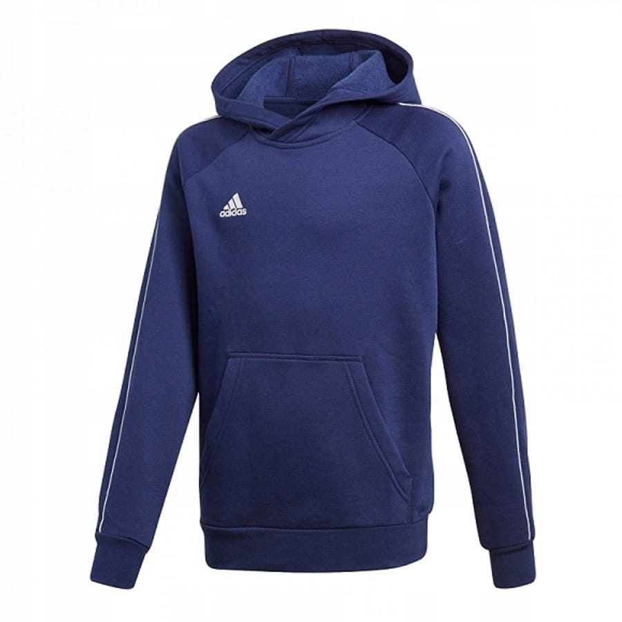 Bluza adidas Core 18 Hoody Y CV3430 NIEBIESKI; 128