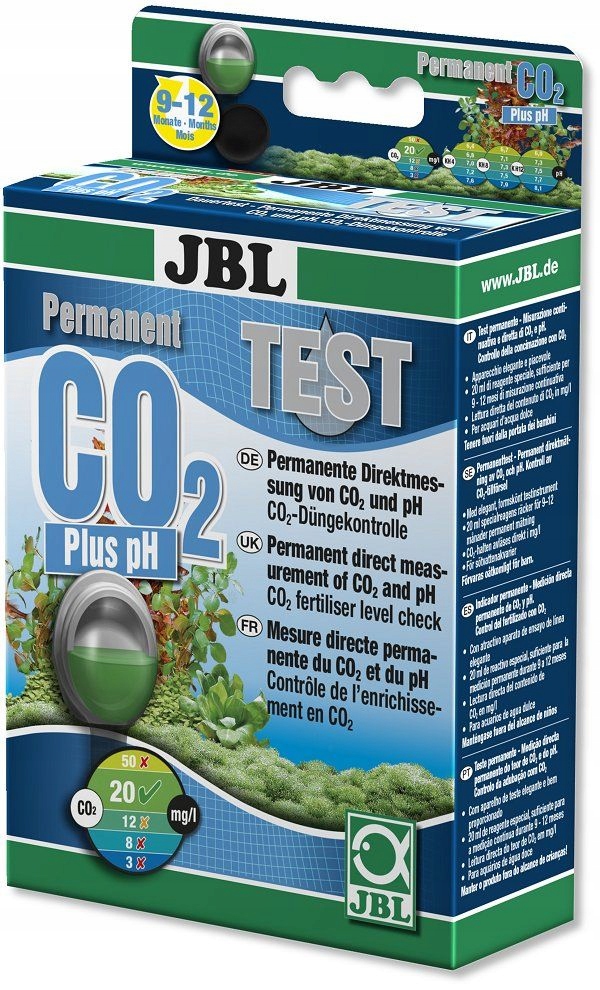 JBL Test CO2 i PH na stały pomiar dwutlenku węgla