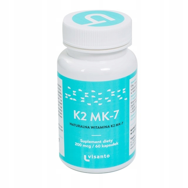 Witamina K2 Mk 7 Naturalna 200mcg Visanto Zięba