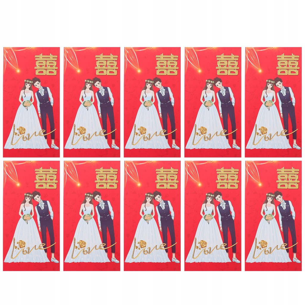 Wallet Chinese Wedding Envelope Paper Red Pocket