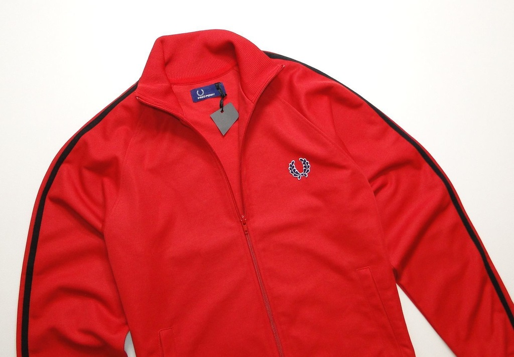 Bluza FRED PERRY Original Red Made in Portugal