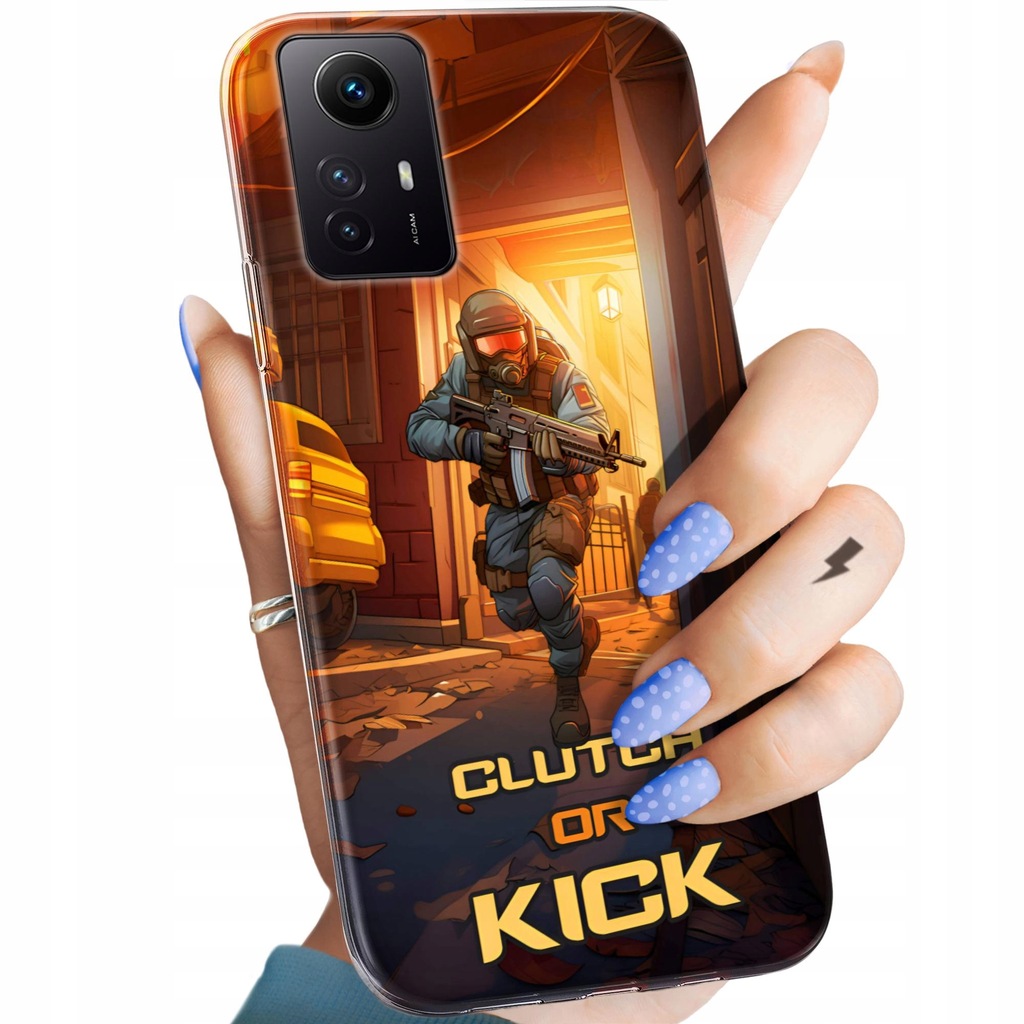 ETUI DO XIAOMI REDMI NOTE 12S WZORY CS GO COUNTER-STRIKE OBUDOWA POKROWIEC