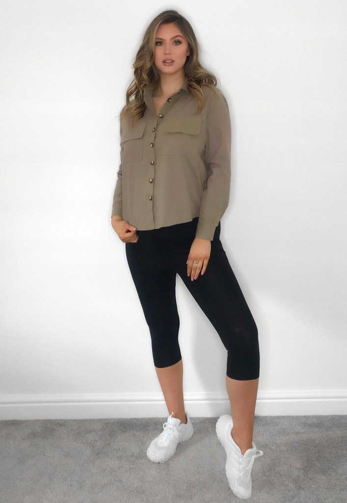 28K178 MISSGUIDED MATERNITY MR6 KOSZULA KHAKI S 13130850818