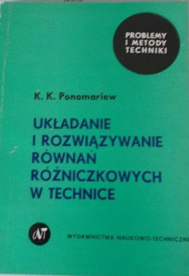 UKŁADANIE I ROZWIĄZYWANIE RÓWNAŃ RÓŻNICZKOWYCH