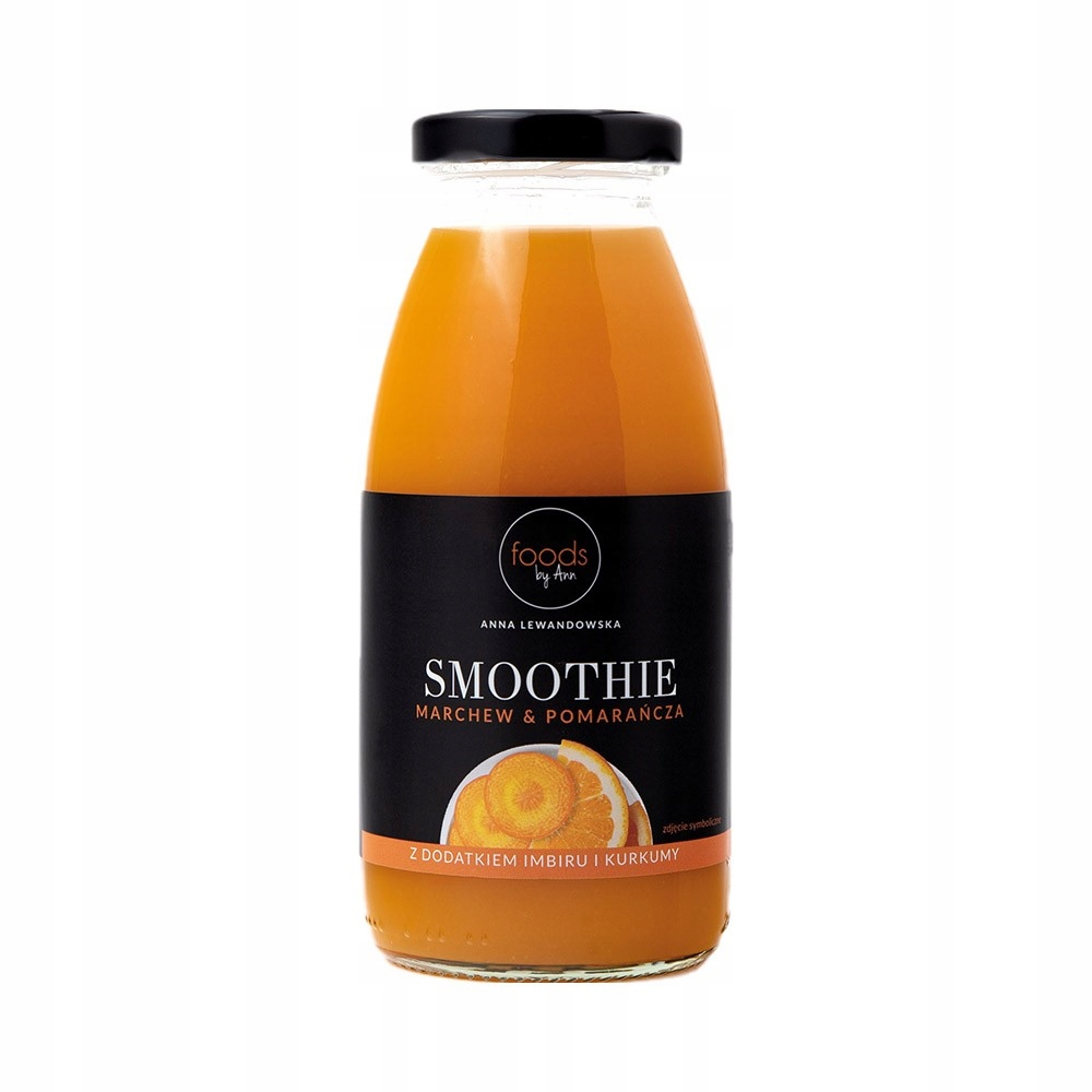 Smoothie w butelce Marchew & Pomarańcza, 250ml