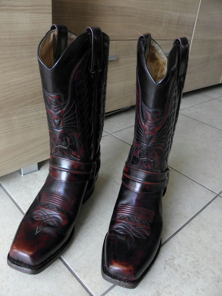 Buty kowbojki western 44 chopper SENDRA szyte 28,5