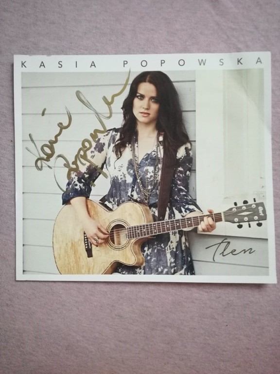 Kasia Popowska autograf