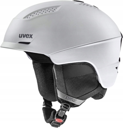 UVEX Kask narciarski, srebrno-czarny 55-59 cm