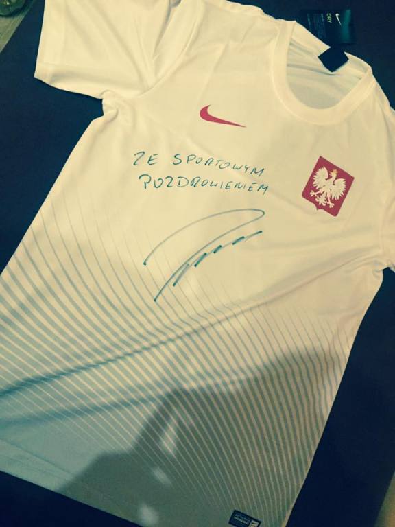 KoszulkaReprezentacji z autografem Lukasz Piszczek
