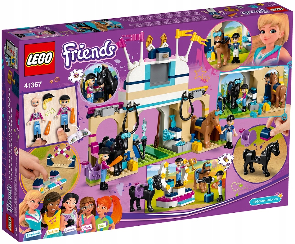 Купить LEGO FRIENDS 41367: Стабильная полоса препятствий «Лошади»: отзывы, фото, характеристики в интерне-магазине Aredi.ru