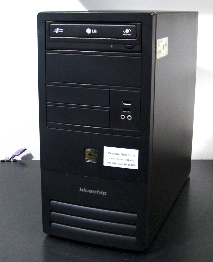 Windows XP Pentium Dual-Core E5300 2.6GHz 4/500GB DVDRW 2x COM RS232 LPT