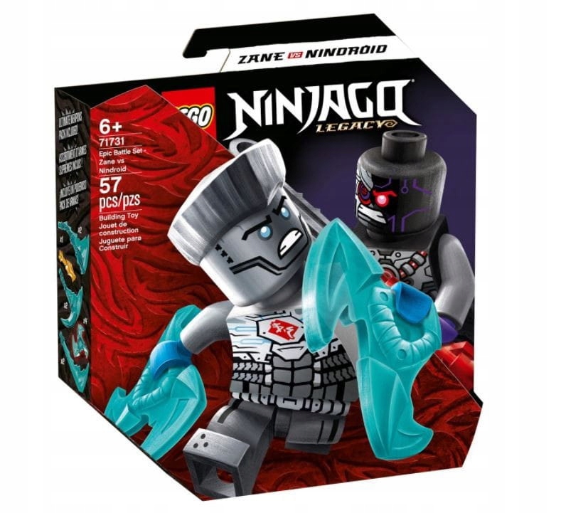 LEGO 71731 Klocki Ninjago Zane kontra Nindroid