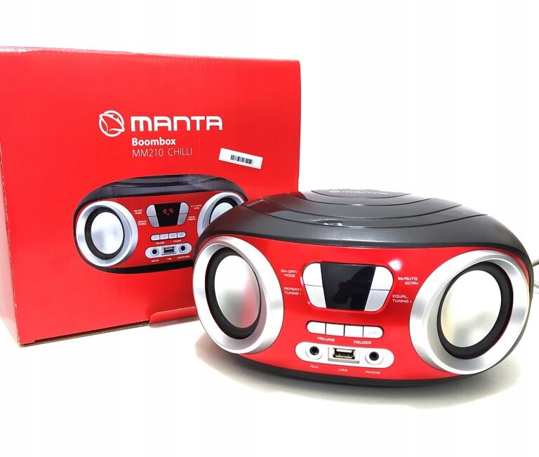 MANTA BOOMBOX MM210 CHILLI RADIO