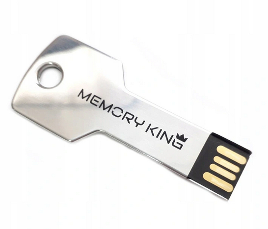 PENDRIVE KLUCZ 64GB METALOWY MK PLOMBA