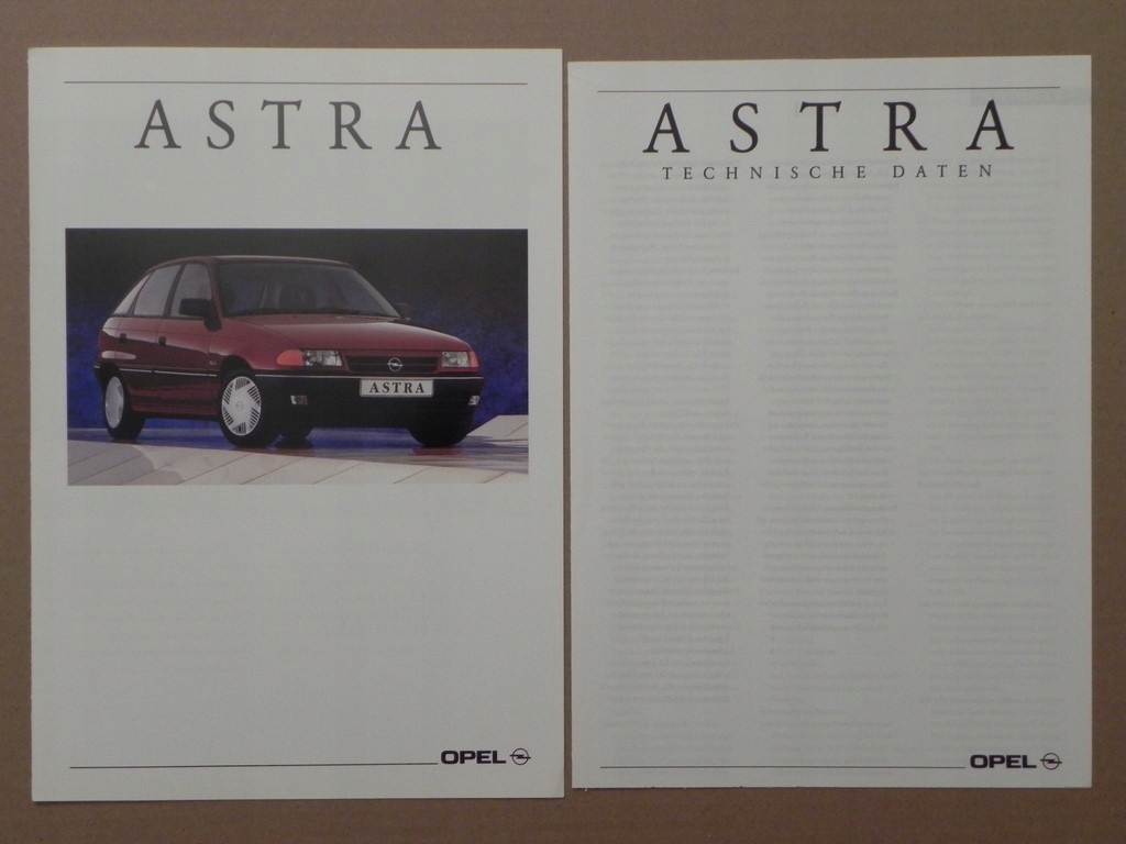 OPEL ASTRA F - 1991 r