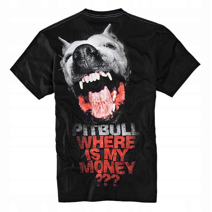 Pit Bull Koszulka WHER IS MY MONEY Rozm.M