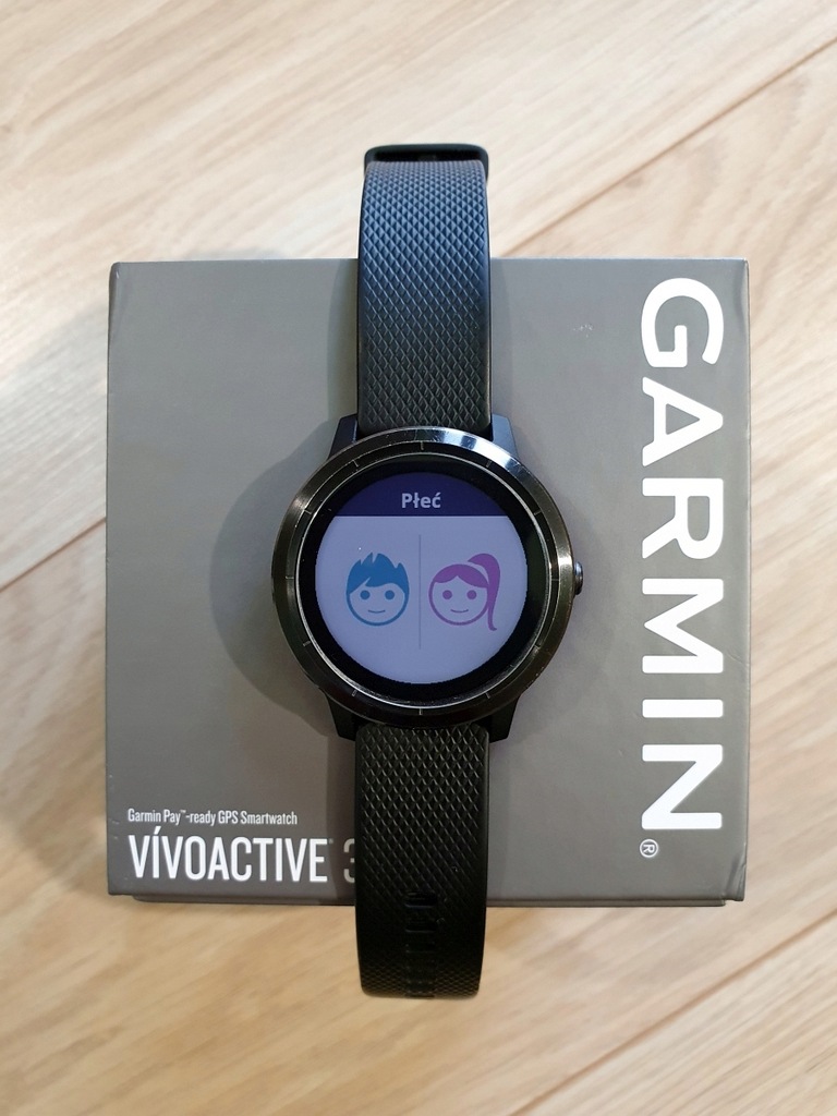 Smartwatch Garmin Vivoactive 3 czarny