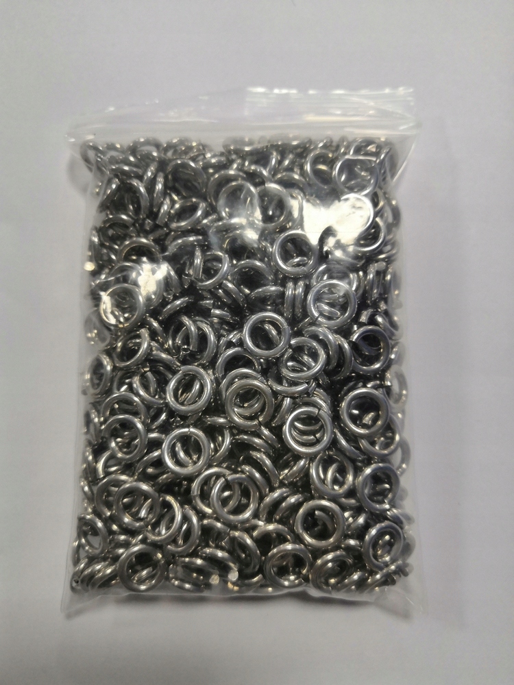 500-1000pcs 10x2mm Stainless Steel Open Jump