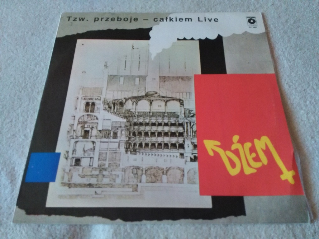 LP DŻEM - TZW. PRZEBOJE - CAŁKIEM LIVE, POLSKIE NAGRANIA MUZA, 1988 r.