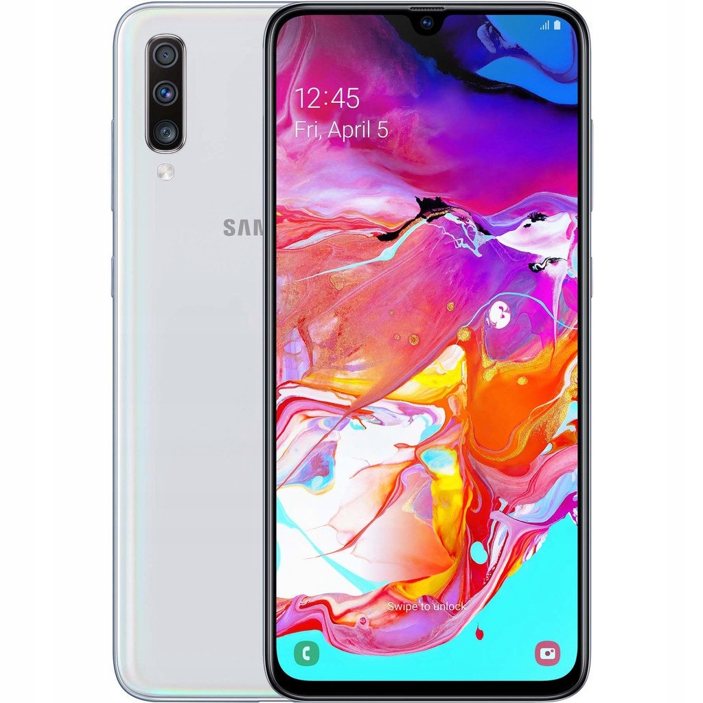 Купить SAMSUNG GALAXY A70 A705 6/128 ГБ, ДВОЙНАЯ SIM-карта, БЕЛЫЙ: отзывы, фото, характеристики в интерне-магазине Aredi.ru