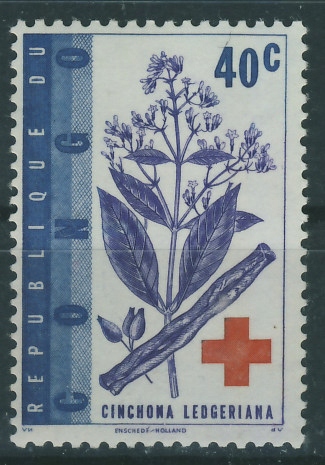 Congo Rep. 40 cent. - Czerwony Krzyż