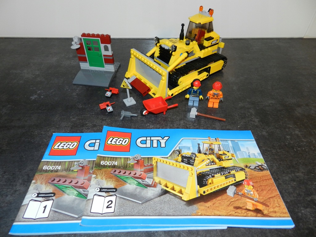 LEGO CITY 60074 Buldożer *spychacz *budowa *100% - 10015603278 ...