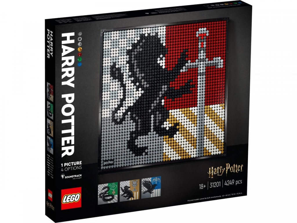 Klocki ART 31201 Harry Potter Herby Hogwartu